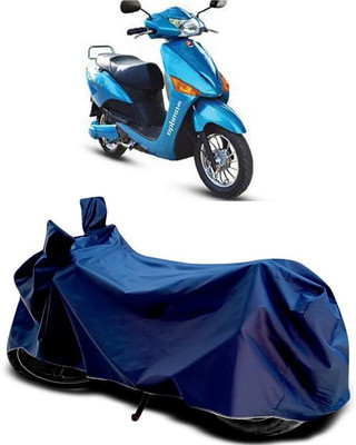 AASHTIK MART Two Wheeler Cover for Hero(Electric Optima DX, Blue)