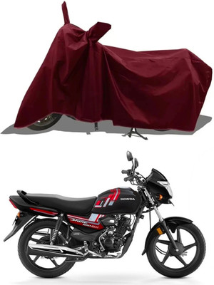 RAQTRO Waterproof Two Wheeler Cover for Honda(Shine, Maroon)