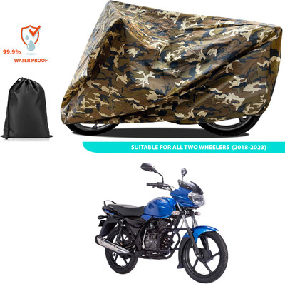 CODOKI Two Wheeler Cover for Bajaj(Discover 100 DTS-i, Yellow)