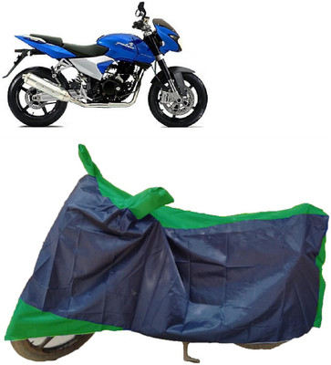 AutoFave Two Wheeler Cover for Bajaj(DTS-i, Multicolor)