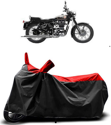 MMSSTAR Waterproof Two Wheeler Cover for Royal Enfield(Standardv, Red)