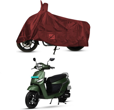 EGAL Waterproof Two Wheeler Cover for Bgauss(BS6, Maroon)