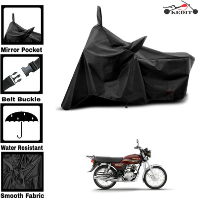 KEDIT Two Wheeler Cover for Universal For Bike(Crux, Black)
