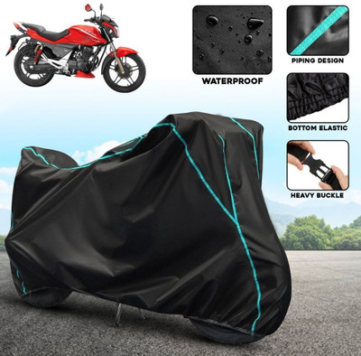 OliverX Waterproof Two Wheeler Cover for Hero(Xtreme 200S, Black, Blue)
