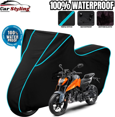 Car Styling Waterproof Two Wheeler Cover for KTM(250 Duke, Maroon)