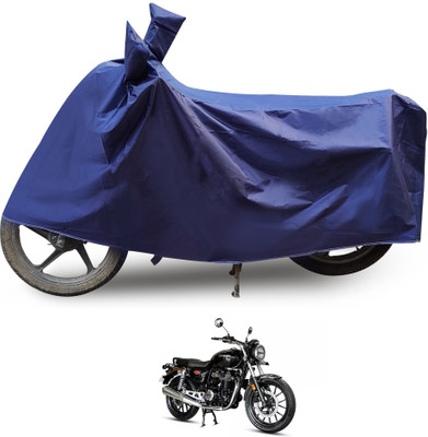 Auto Hub Two Wheeler Cover for Honda(Hness CB350, Blue)
