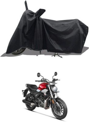 RAQTRO Two Wheeler Cover for Hero(Black)