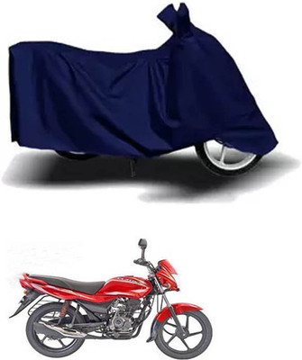 RONISH Waterproof Two Wheeler Cover for Bajaj(Platina 100 DTS-i, Blue)