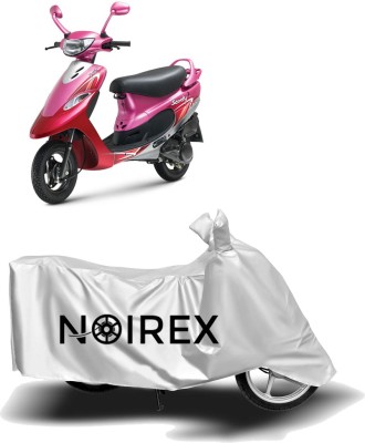 NOIREX Two Wheeler Cover for TVS(Scooty Pep+, Silver)