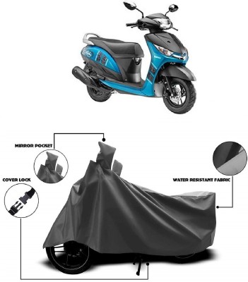 MMSSTAR Waterproof Two Wheeler Cover for Yamaha(Alpha, Grey)