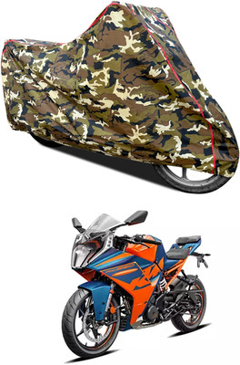 PAGORA Waterproof Two Wheeler Cover for KTM(RC 390, Yellow)