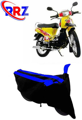 RRZ Waterproof Two Wheeler Cover for Kinetic(K4, Black, Blue)