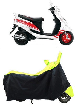Coxtor Waterproof Two Wheeler Cover for Mahindra(Rodeo UZO, Yellow)