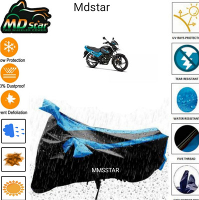 Mdstar Waterproof Two Wheeler Cover for Honda(Hornet 2.0, Blue)