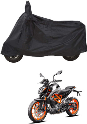 CODOKI Waterproof Two Wheeler Cover for KTM(390 Duke BS6, Black)