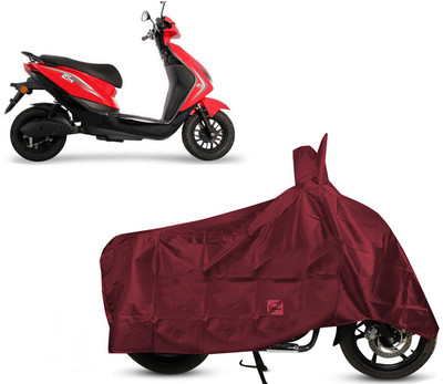 EGAL Waterproof Two Wheeler Cover for Ampere(Reo Elite, Maroon)