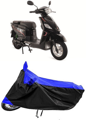 MMSSTAR Waterproof Two Wheeler Cover for Hero(Electric NYX e5, Blue)