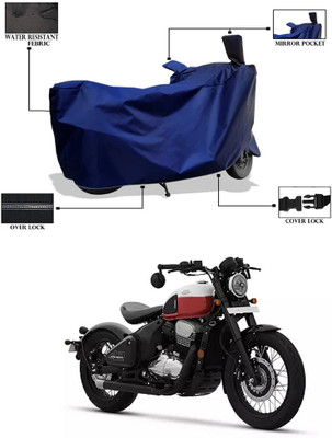 PAGORA Waterproof Two Wheeler Cover for JAWA(42, Blue)