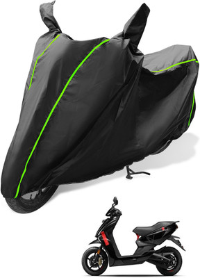 MOCKHE Waterproof Two Wheeler Cover for Ather(450 X, Black)