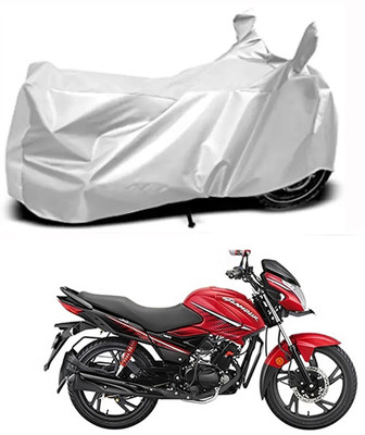 Aoriyon Two Wheeler Cover for Hero(Glamour i3s, Silver)