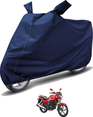 MOCKHE Waterproof Two Wheeler Cover for Hero(Achiever 150, Blue)