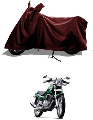 GROFATIK Two Wheeler Cover for TVS(Fiero FX, Maroon)