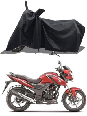 smwzxyu Waterproof Two Wheeler Cover for Honda(SS 125, Black)