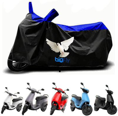 BigFly Two Wheeler Cover for Ola(Electric Scooter, Blue)