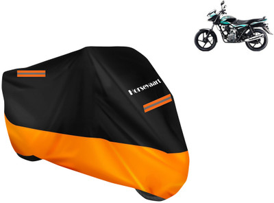 Horseyaart Waterproof Two Wheeler Cover for Bajaj(Discover 100 DTS-i, Orange)