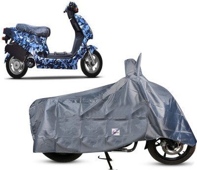 EGAL Waterproof Two Wheeler Cover for Hero(Electric AXLHE-20, Grey)