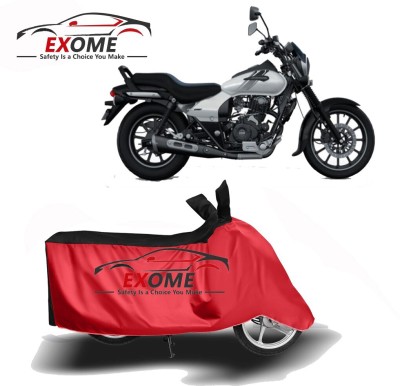 SMDP Waterproof Two Wheeler Cover for Bajaj(Avenger 220 Street, Red, Black)