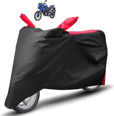 Caronix Two Wheeler Cover for Bajaj(Pulsar 150, Red)
