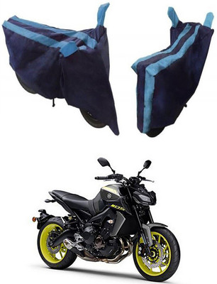 MMSSTAR Waterproof Two Wheeler Cover for Yamaha(MT 9, Blue)