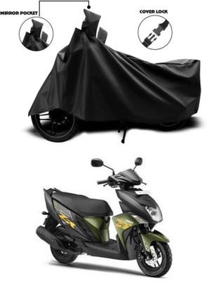 KEDIT Two Wheeler Cover for Yamaha(Ray ZR, Black)