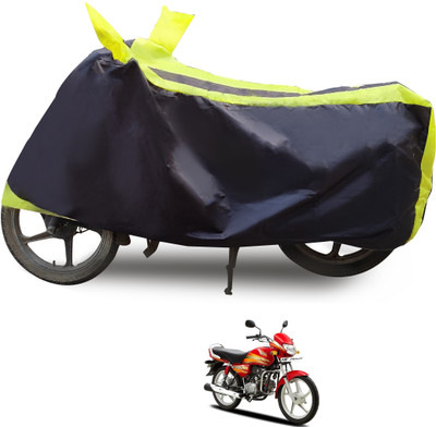 Euro Care Waterproof Two Wheeler Cover for Hero(HF Deluxe, Yellow)