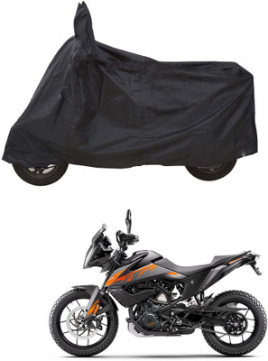 CODOKI Waterproof Two Wheeler Cover for KTM(390 Adventure BS6, Black)