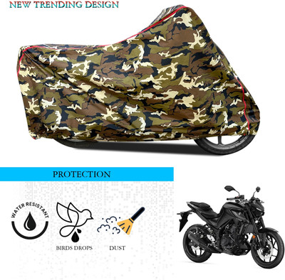 SnehaSales Waterproof Two Wheeler Cover for Yamaha(MT 03, Multicolor)