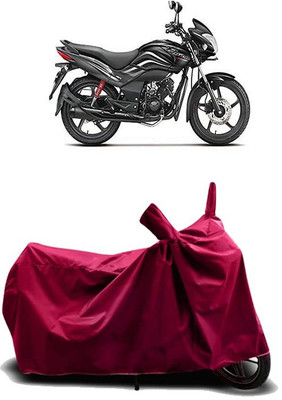 KEDIT Two Wheeler Cover for Hero(Passion Xpro, Maroon)
