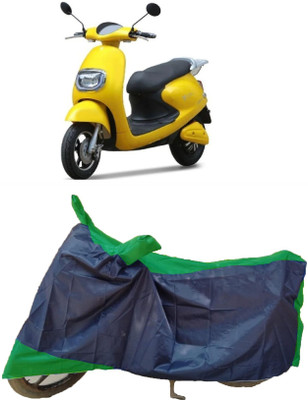 AutoFave Two Wheeler Cover for Techo Electra(Emerge, Multicolor)