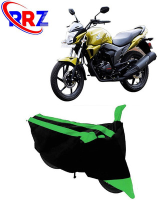 RRZ Waterproof Two Wheeler Cover for Honda(Trigger, Black, Green)