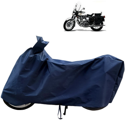 Horseyaart Waterproof Two Wheeler Cover for Royal Enfield(Machismo 350, Blue)