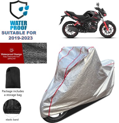 PAGORA Waterproof Two Wheeler Cover for Hero(CBZ Extreme, Silver)