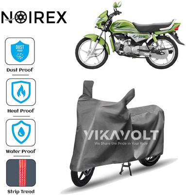 NOIREX Two Wheeler Cover for Hero(HF Deluxe Eco, Grey)