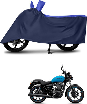 DeepShakshi AUTOMOTIVE Waterproof Two Wheeler Cover for Royal Enfield(Thunderbird 500, Multicolor)