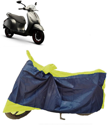 AutoFave Two Wheeler Cover for Bajaj(Urbanite Chetak, Multicolor)