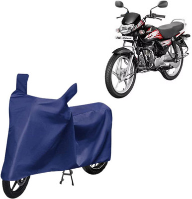 Autohutch Two Wheeler Cover for Hero(HF Deluxe i3s, Blue)
