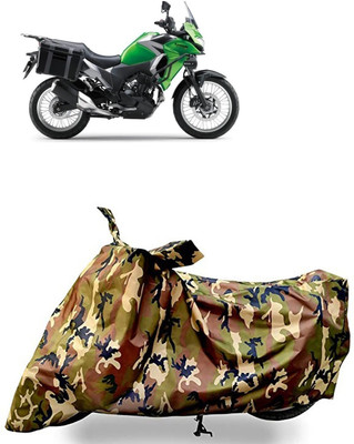 VESMEI Waterproof Two Wheeler Cover for Kawasaki(Versys-X 300, Multicolor)