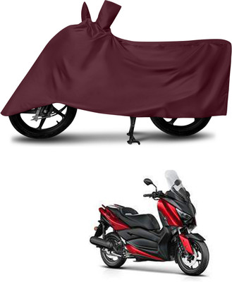 DeepShakshi AUTOMOTIVE Waterproof Two Wheeler Cover for Yamaha(NMax 155, Maroon)