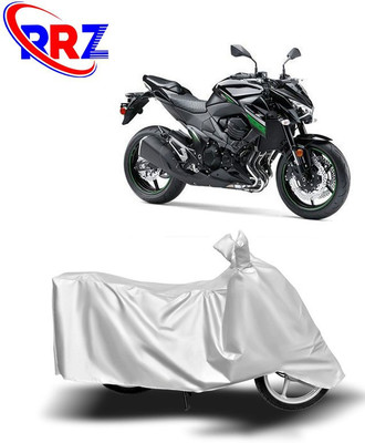 RRZ Waterproof Two Wheeler Cover for Kawasaki(Z800, White)