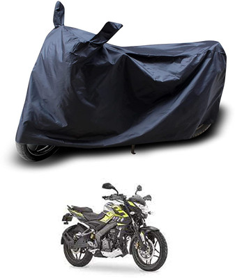 AASHTIK MART Two Wheeler Cover for Bajaj(Pulsar 200 NS DTS-i, Black)